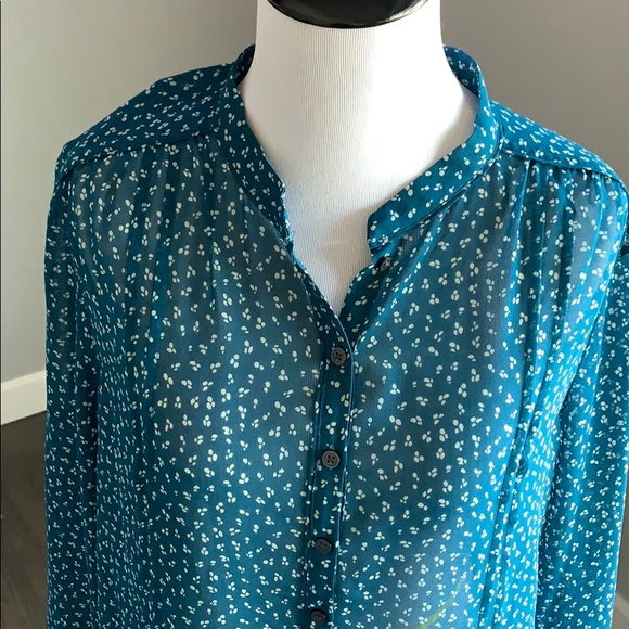 Halogen Floral Flowy top - Picture 2 of 8